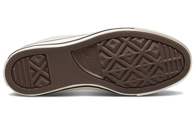 Converse зимние белые кожаные A01334C подошва