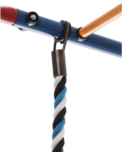 Уличный детский спортивный комплекс ЮНЫЙ АТЛЕТ с 2 качелями в Воронеже