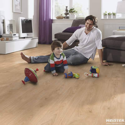 Ламинат Meister LD150 Дуб Пьюэ Релакс 7113 32 класс толщина 8 мм с фаской 2.550 м2
