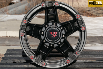 Комплект дисков R17 9,0J ET+0 5*150/5*139,7 TUFF A.T. T-10 Черный (R249)