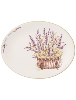 БЛЮДО ОВАЛЬНОЕ "ПРОВАНС" 31,5*25,5*3 см