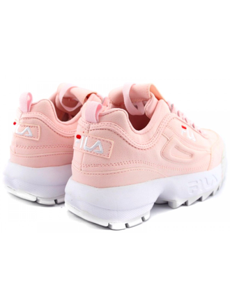 Женские кроссовки Fila DISRUPTOR 2 Розо-Белые (36-41)