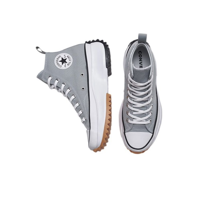 Кеды Converse Run Star Hike серые высокие на платформе