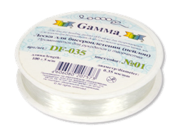 Леска для бисера DF-035 Gamma/Zlatka  0.35 мм