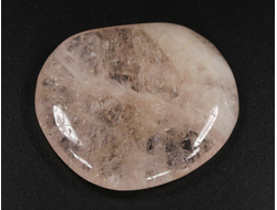 Берилл розовый (морганит, воробьевит), полировка плоская, Бразилия (38*33*6 мм, 16 г) №35694