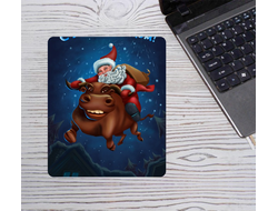 Коврик для мышки с символикой "Быка" №4