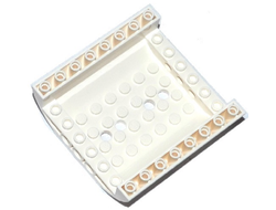 Slope, Curved 8 x 8 x 2 Inverted Double, White (54091 / 6147576 / 6265641)