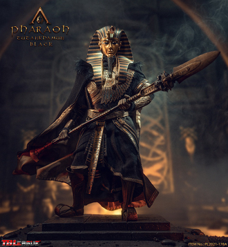 Фараон Тутанхамон в черном - Коллекционная ФИГУРКА 1/6 Pharaoh ...