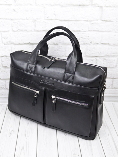 Сумка для ноутбука Lugano Premium black (арт. 1007-51)