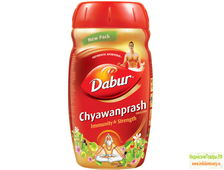 Чаванпраш Двойной иммунитет, 500 г + 75 г, производитель Дабур (Chyawanprash DOUBLE Immunity) 500 g + 75 g, Dabur