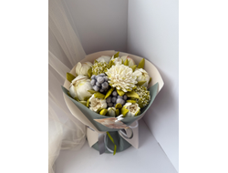 Букет из зефирных цветов "Свежесть утра"