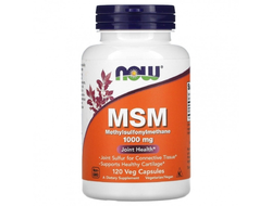 (NOW) - M.S.M / 1000 mg - (120 капс)