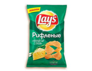 Лейс - Лейс Нежный сыр с луком 140г
