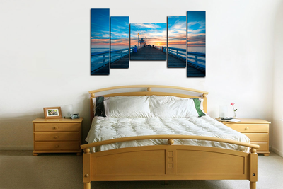 Модульная картина "Мост к солнцу"