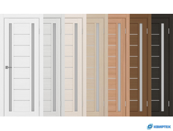 Дверь Оптима Порте царговая экошпон Турин 558 купить в Челябинске | КВИРТЕК