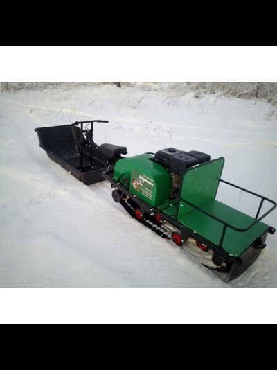 Модуль-толкач для мотобуксировщика