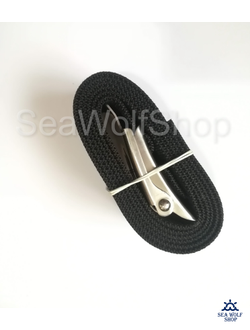 Ремень для дайвинга нейлон с нерж. пряжкой 1,7м