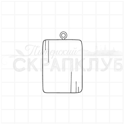 штамп досочка