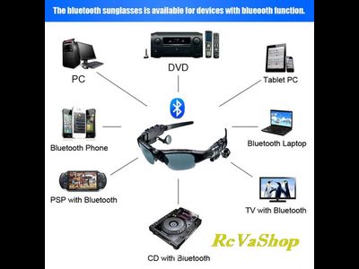 Солнцезащитные очки с беспроводными наушниками и микрофоном