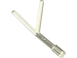 Vehicle, Light Forked with Technic Axle, Glow In Dark White (7574 6586552)