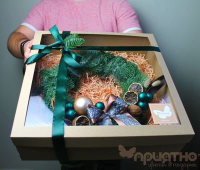 Венок новогодний № 1109