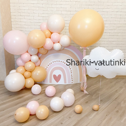 Бенто фотозона мини (радуга бохо)