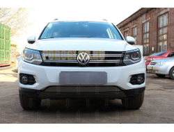 Защита радиатора Volkswagen Tiguan Track&Field 2012-2016 chrome