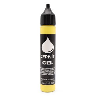 жидкая полимерная глина Cernit Gel, цвет-yellow 700 (желтый), объем-30 мл