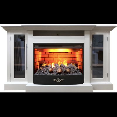Электрокамин Элтон LUX WT с очагом 3D FireStar 25.5
