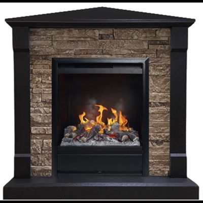 Угловой электрокамин Моника M4 с очагом 3D Olympic