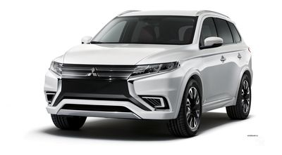 Коврики в салон Mitsubishi Outlander 3