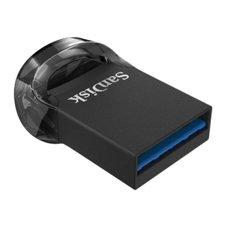 Флеш-память SanDisk Ultra Fit, 32Gb, USB 3.1 G1, черный, SDCZ430-032G-G46