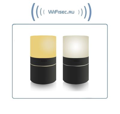 Мотризированная IP видеоняня WiFi (Настольная лампа с диммированием света и выбором цвета подсветки) с DVR, Full HD 2 Mp