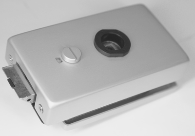 ID700SB Замок WC (черный)