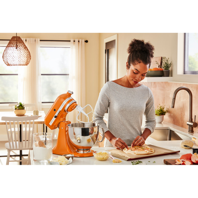 Планетарный Миксер KitchenAid ARTISAN 4.8л., мёд, 5KSM175PSEHY