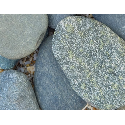 Галька плоская синяя речная, фракция 50-100 мм