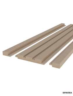 ПАНЕЛЬ СТЕНОВАЯ РЕЕЧНАЯ  МДФ Под покраску 2800X116X15.5