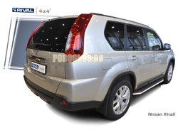 Пороги на Nissan X-Trail T31 (2007-2014) Premium