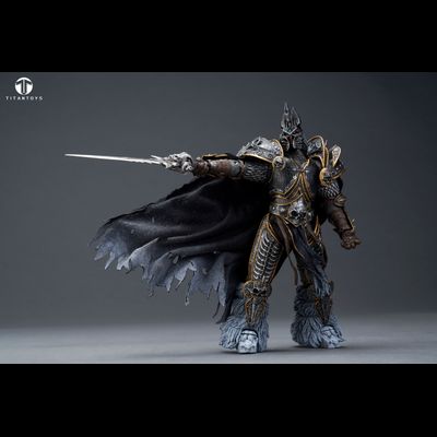ПРЕДЗАКАЗ - Артас Менетил, Король-Лич (серия Warcraft) - Коллекционная фигурка 1/12 SCALE Frost Knight (TT001) - TITAN Toys ?ЦЕНА: 11500 РУБ.?