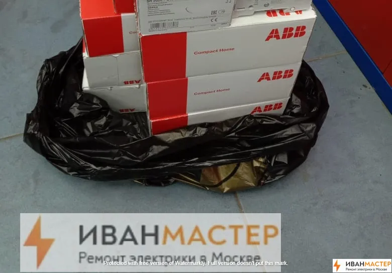 Установка люстры недорого