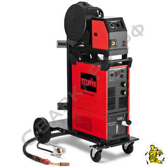 Полуавтомат для MIG/MAG сварки Telwin Supermig 500i XD Pack Aqua + Trolley