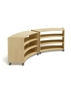 СТЕЛЛАЖ-РАЗДЕЛИТЕЛЬ 14 ДВЕ ПОЛКИ (ИЗ 2-Х ТУМБ)