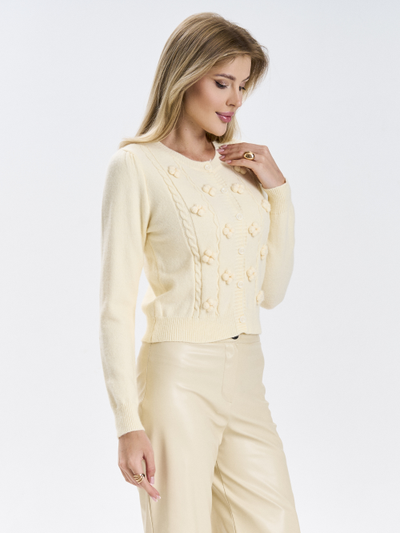 Кардиган женский укороченный на пуговицах