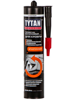 Герметик TYTAN каучуковый для кровли бесцветный 310мл