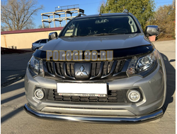 Защита переднего бампера d76 для Mitsubishi L200 (2015-2019)