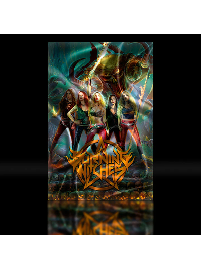 Burning Witches Флаг