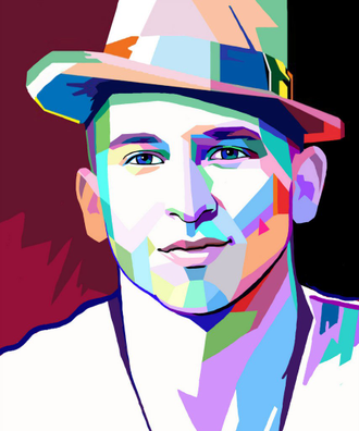 Портреты в стиле WPAP