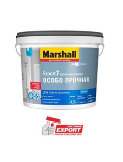 Marshall Export 7 краска водно-дисперсионная для стен и потолков матовая
