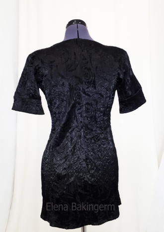 Коктейльное платье: «Черный лебедь». Размер 46-48