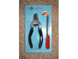 Когтерез-секатор + пилка 14 см